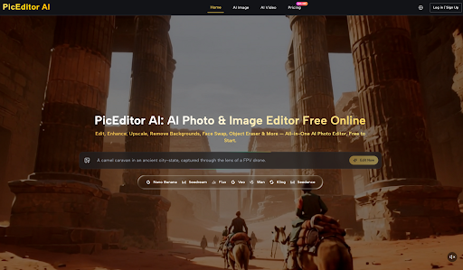 Cómo el editor de fotos con IA se adapta al flujo de trabajo del creador editor de fotos