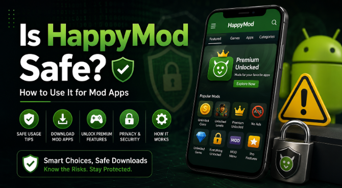 HappyMod: ¿Es seguro usar esta plataforma de aplicaciones modificadas? HappyMod